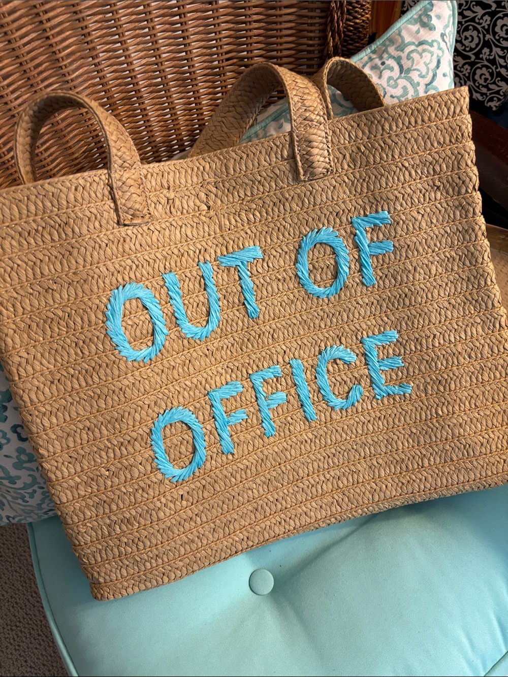 Cute tote for those beach vacations